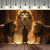 2D Flat Design One-piece Judas Lion Bible Wall Decoration Suitable for Home and Church Use