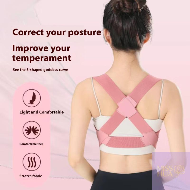 Adjustable Posture Corrector For Women Breathable Back Support Brace Comfortable Posture Enhancer