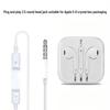 Original Apple Wired Headphones for iPhone 7/14/15/16 - Crack-Free, Plug and Play