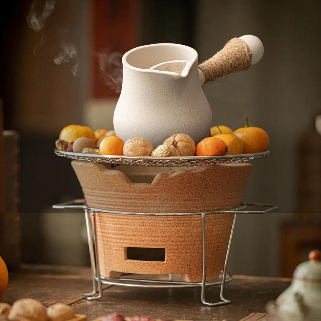 Keramik Teekanne Tee Wasserkocher Wärmer Lose Blatt Topf Milch Kännchen für Kaffee