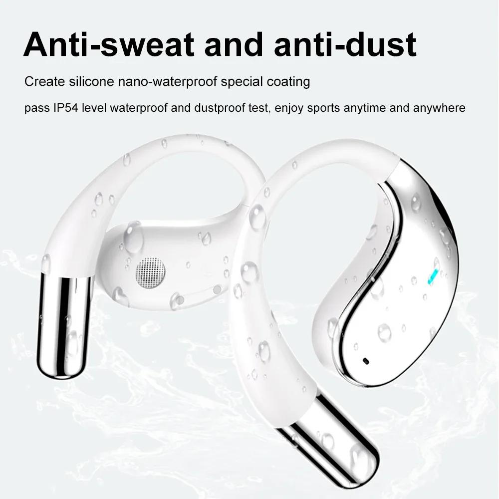 AI Real Time Translator Earphones Support 144 Language Bluetooth 5.4 Headphones Ear-hook Headsets HiFi Noise Reduction Earbuds