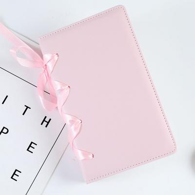 NY STYLE Lovely Ribbon Collate Book Girlish Sentiment 6-Round Card Album