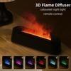 Luxury Simulation Flame Fragrance Diffuser Desktop Aromatherapy Humidifiers Diffusers With 7 Colors Essential Oils Humidifier