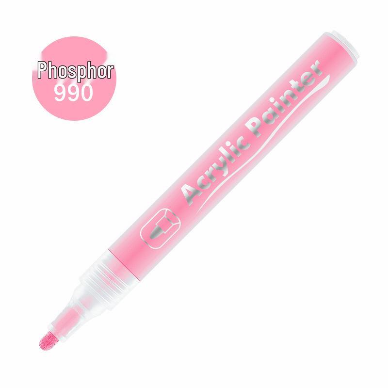 Guangna 1000 Acrylic Markers, 48 Washable Colors for Ceramic, Stone Painting, Graffiti, Water-Based Pens