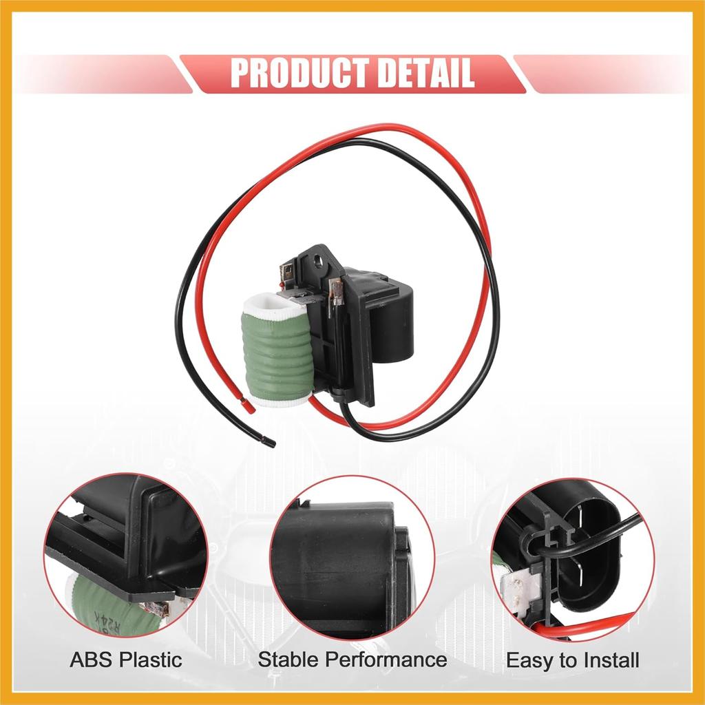 Radiator Fan Blower Motor Relay Resistor for Chevrolet Cruze 2011-2016 Engine Cooling Fan Motor Wiring Harness No.13427161 Radiator Fan Blower Motor