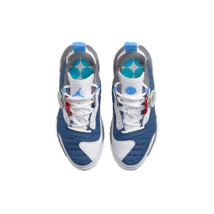 CLOT X Air Jordan Jordan Delta 2 Flint Unisex Sneakers Blue White French-Blue DO2155-100