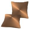 Brushed Copper 2 Pcs Square Pillowcase Pillow Cover Cushion Decor Comfort Throw Pillow For Home Living Room