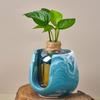 Round Hydroponics Vase Silicone Mold DIY Handmade Essential Oil Wax Melting Furnace Plaster Resin Plant Flowerpot Casting Molds