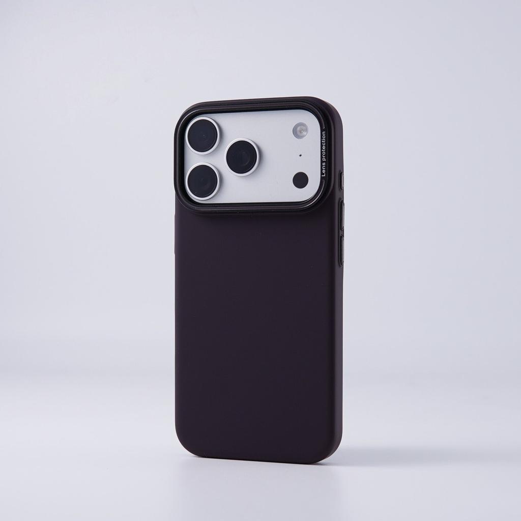 IPhone18PROMAX Solid Color Skin-sensitive Magnetic Mobile Phone Case Is Suitable for Apple 17 Ultra-thin and Simple All-inclusive 16.