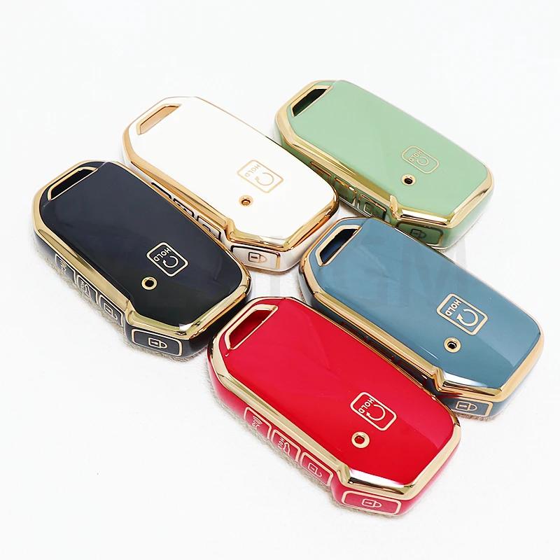 Remote Key Smart 5 Button Tpu Car Key Case Cover For Kia Telluride Telluride Sx Sportage R K5 Gt Line Seltos