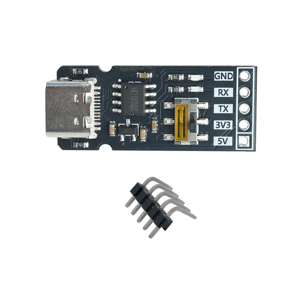 USB TO TTL UART Adapter CH340N Chip Plug And Play Serial Converter For Embedded System Debug Firmware Download