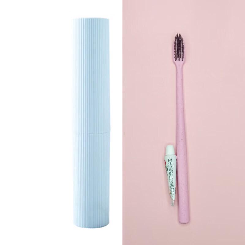 LIEI Portable Toothbrush Travel Case with Lid