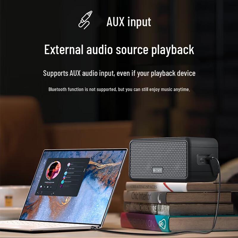 SEE ME HERE Wave W10 Portable Bluetooth Speaker