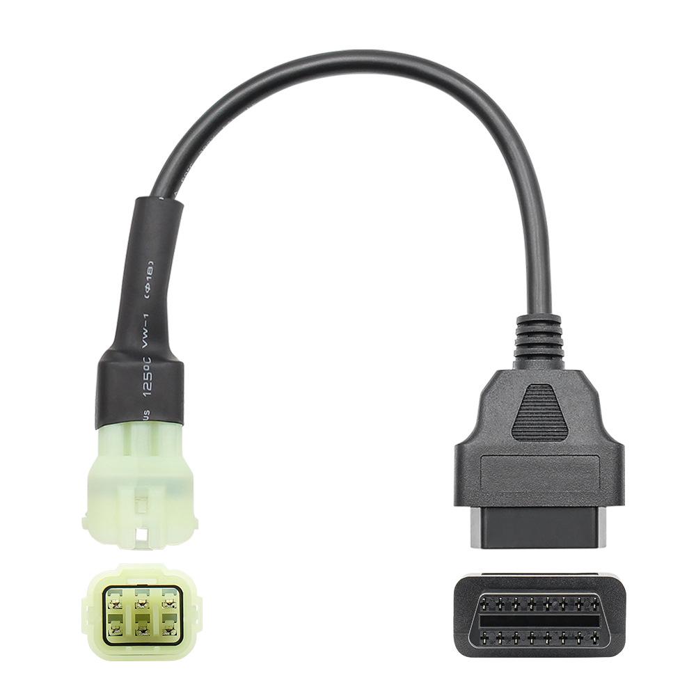 16-Pin To 6-Pin OBD Diagnostic Adapter Cable for KTM Motorcycles