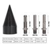 4pcs Hex Shank Log Splitter Bit 3Pcs Removable Shanks Firewood Drill Bit  Family Heating