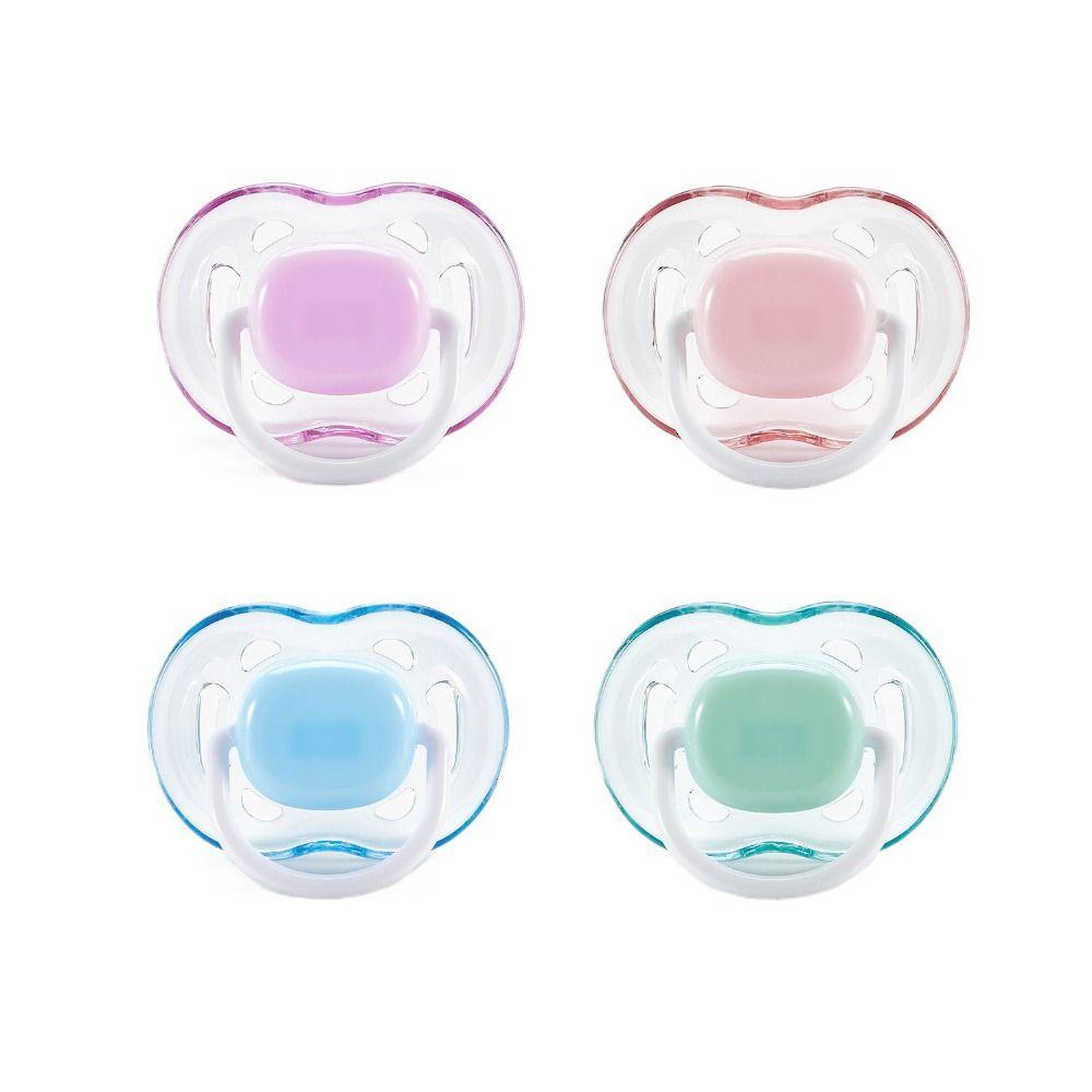 4pcs Bite Resistant Puppy Chewing Toy Silicone Dog Calming Pacifier Pet Pacifier  For Clean Teeth