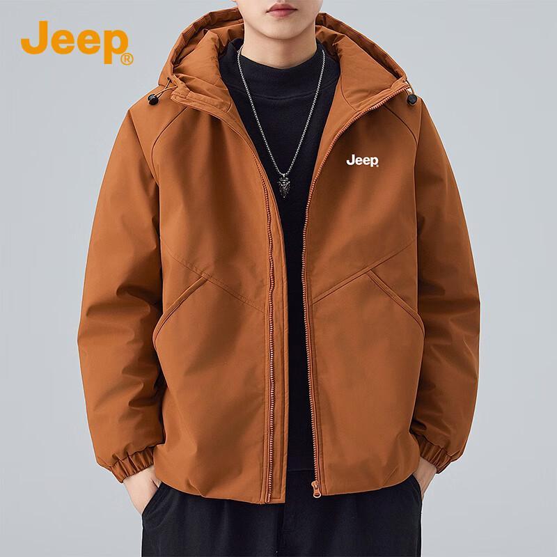 Jeep Men s Hooded Winter Padded Jacket 2XL