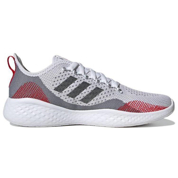 Adidas Fluidflow 2.0 White Red Men Sneakers Footwear-White Grey-Six Grey-Three GW1902