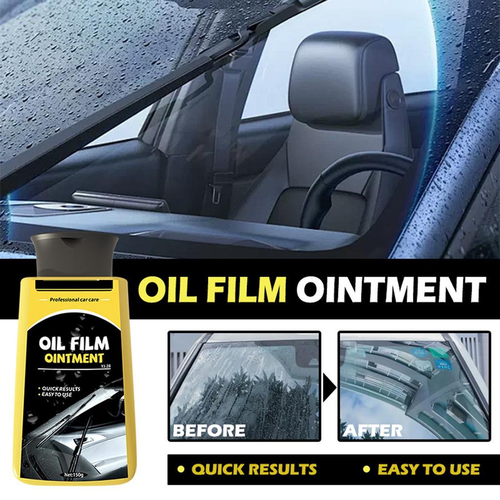 Car Oil Film Paste Windshield Removal Paste Descaling Glass Strong Cleaning Milk 150g