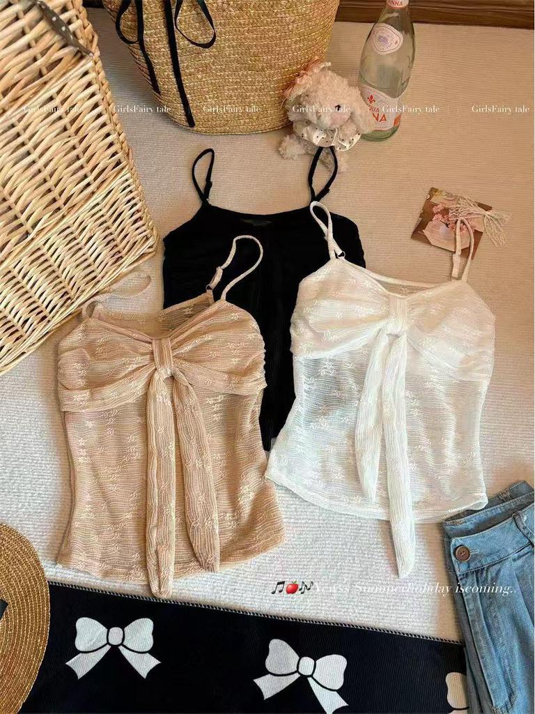 2026 Spring/Summer Trendy Lace-Up Sexy Camisole