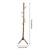 Clothes Hanger Coat Rack Hat Hanger Hallstand Hat Rack Floor Pine Coat Stand Convenient Hanger For Home Office