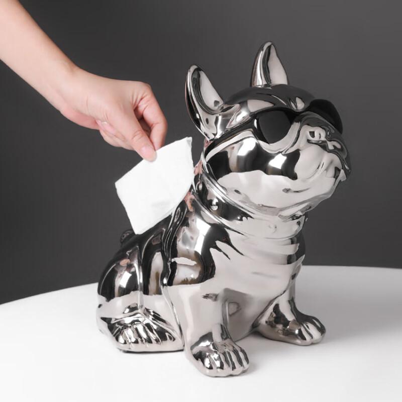 Ruijie Dog Decorative Tissue Box Holder