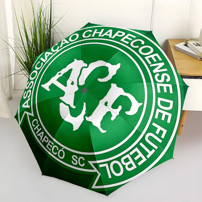 

Chapecoense, Football- Automatic Opening and Closing, 8-rib Structure Portable Umbrella, Suitable for Men and Women in All Seasons - Perfect