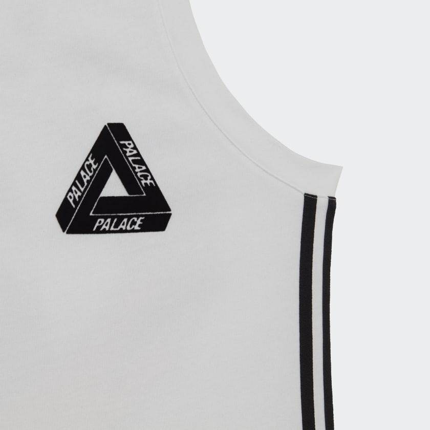 Palace X Adidas Palaste Graphic Vest White Men Outerwear H61824