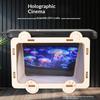3D Hologram Projektor Til Smartphone, Diy Hjemmebiograf, Videnskabeligt Eksperiment For Studerende Skrivebordsdekoration
