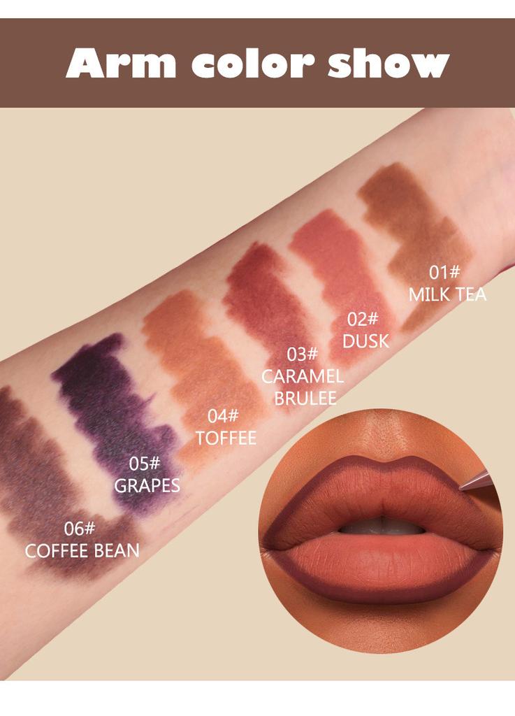 Lipstick Lipliner Fog Lasting Chocolate Lip Liner