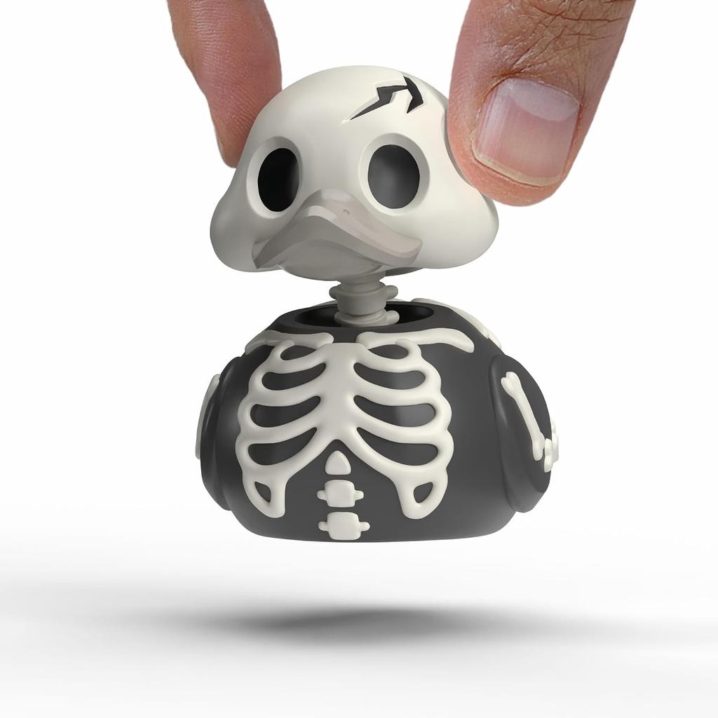 TUBBZ Halloween - Skeleton Mini Rubber Duck Collection Toy 2 Inch