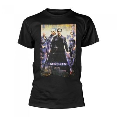 T-shirt unisex z plakatem Matrix dla dorosłych