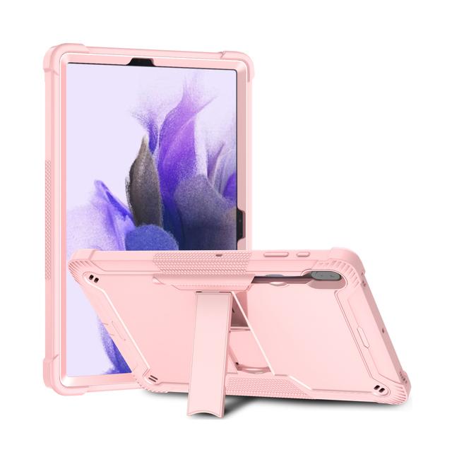 

Stand Case For Samsung Tab S10 Lite S9 FE S8 S7 11 SM-X400 X520 510 X710 700 T870 Plus 12.4 X820 X810 X610 800 T730 T970 Cover S8 Plus SM-X800 X806 розового золота
