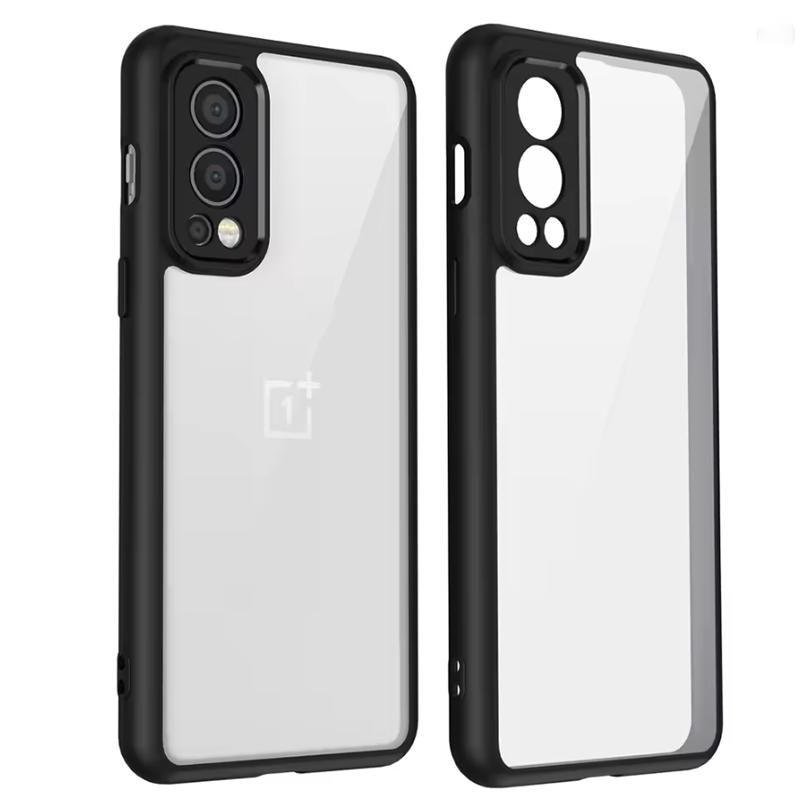 

For OnePlus Nord 2 Case OnePlus Nord2 5G Phone Case 1+ Nord2 Shockproof Silicone Bumper Air Cushion Clear Matte Back Cover Hard OnePlus Nord 2 5G