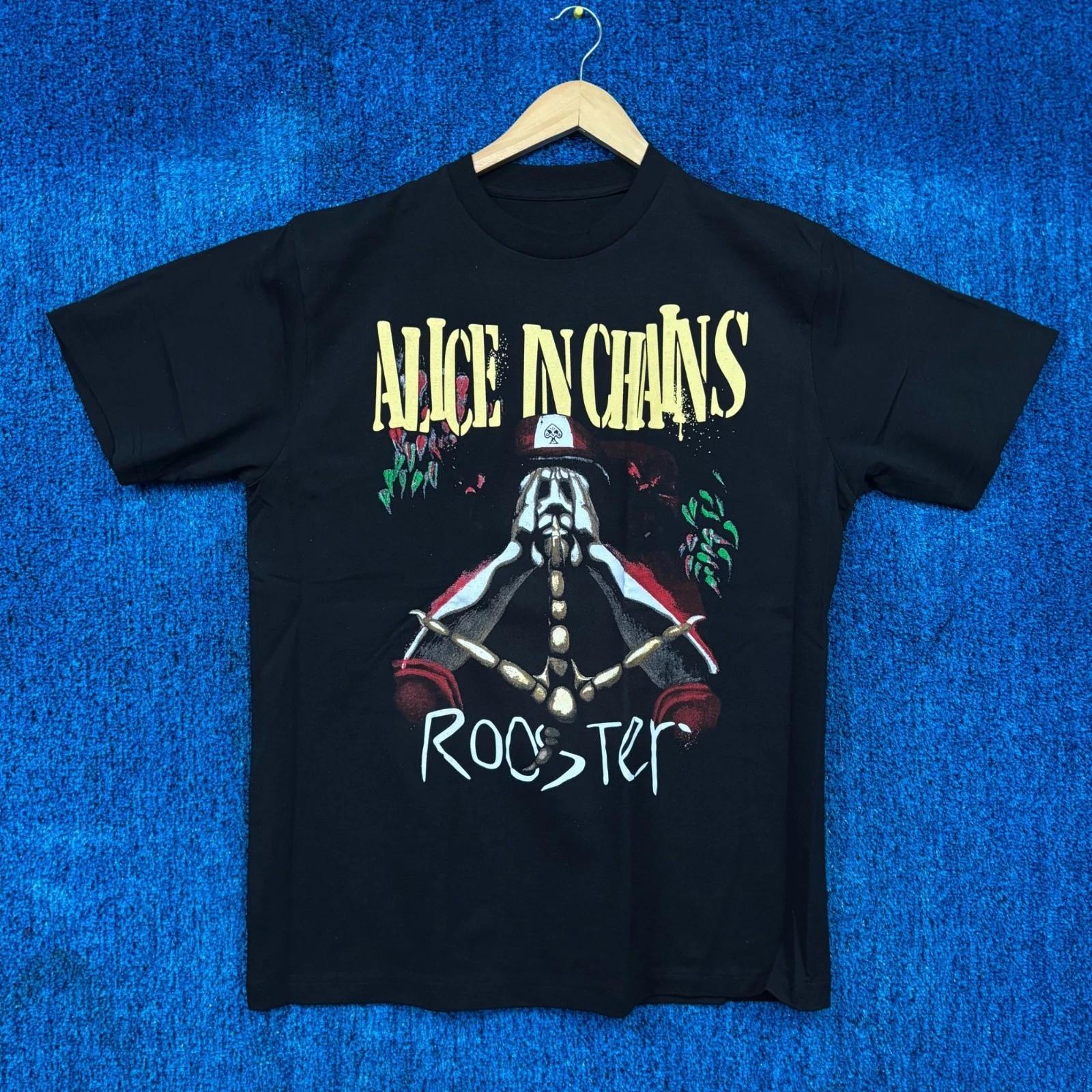 Alice In Chains Rooster Artwork Dirt Album Grunge Band Tee L 3XL