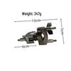 Cymbal Stand Adapter/Clip with Half Extension for Cymbal Stand
