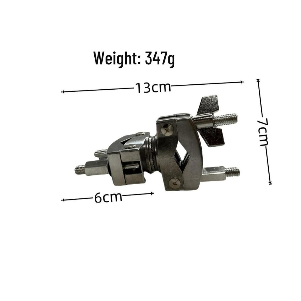 Cymbal Stand Adapter/Clip with Half Extension for Cymbal Stand