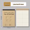 Partitioned Scratchpad for Elementary to High School Students - Ideal for Mistakes & Exam Prep