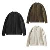 Loose Long Sleeve Cardigan Solid Color Warm Coat Jacket Men Knitted Sweater  Spring Autumn
