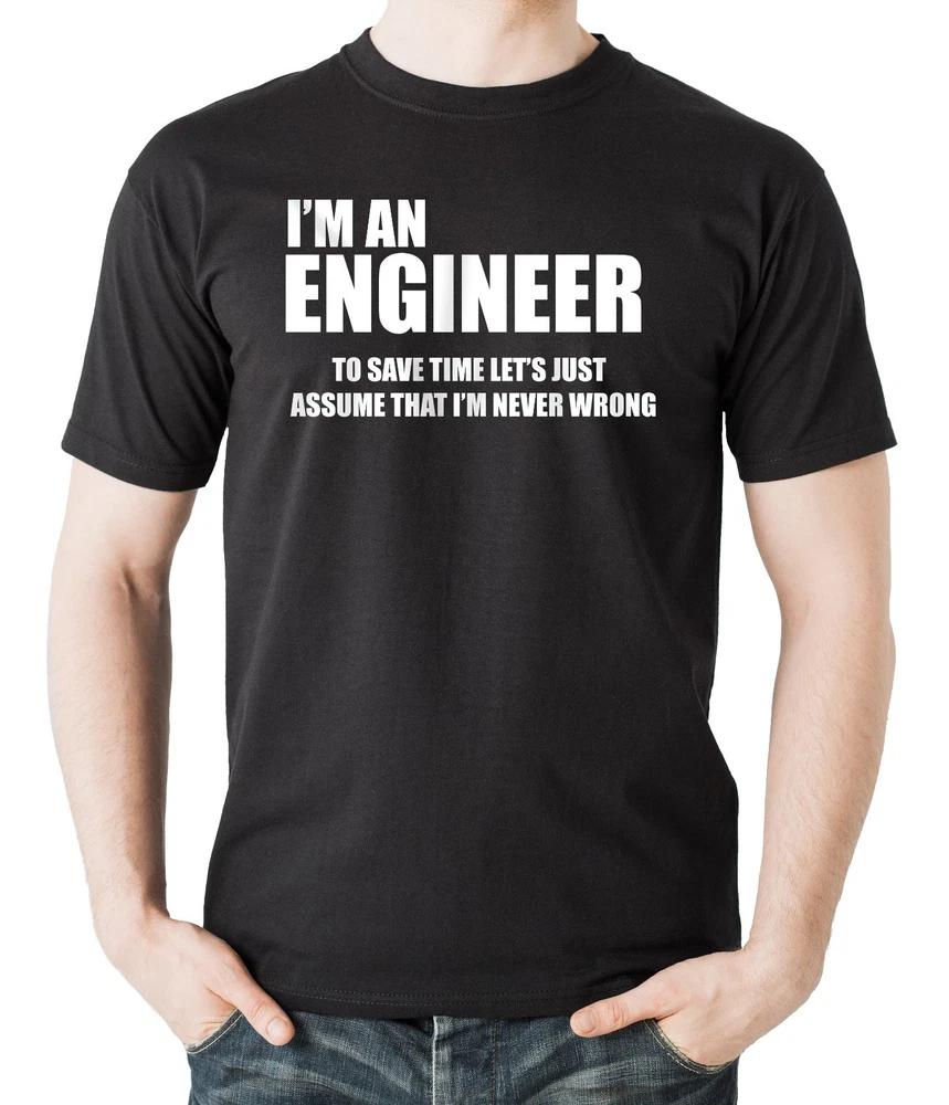 Engineer TShirt Gift For Engineer Profession Tee Shirt M