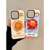Creative Polka Dot Star Three-dimensional Burger Apple for Iphone16promax Apple 15pro Mobile Phone Case 14