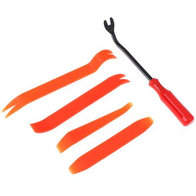 5 pezzi/set kit portatile clip di rimozione dispositivi di fissaggio in plastica strumento generale per la rimozione del rivestimento dell'auto del pannello della porta