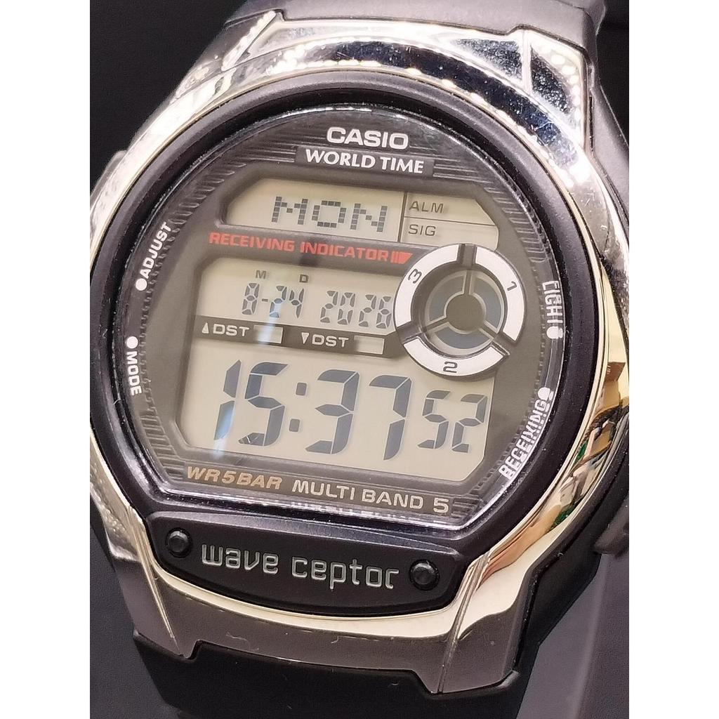 Used CASIO WV-M60R wristwatch
