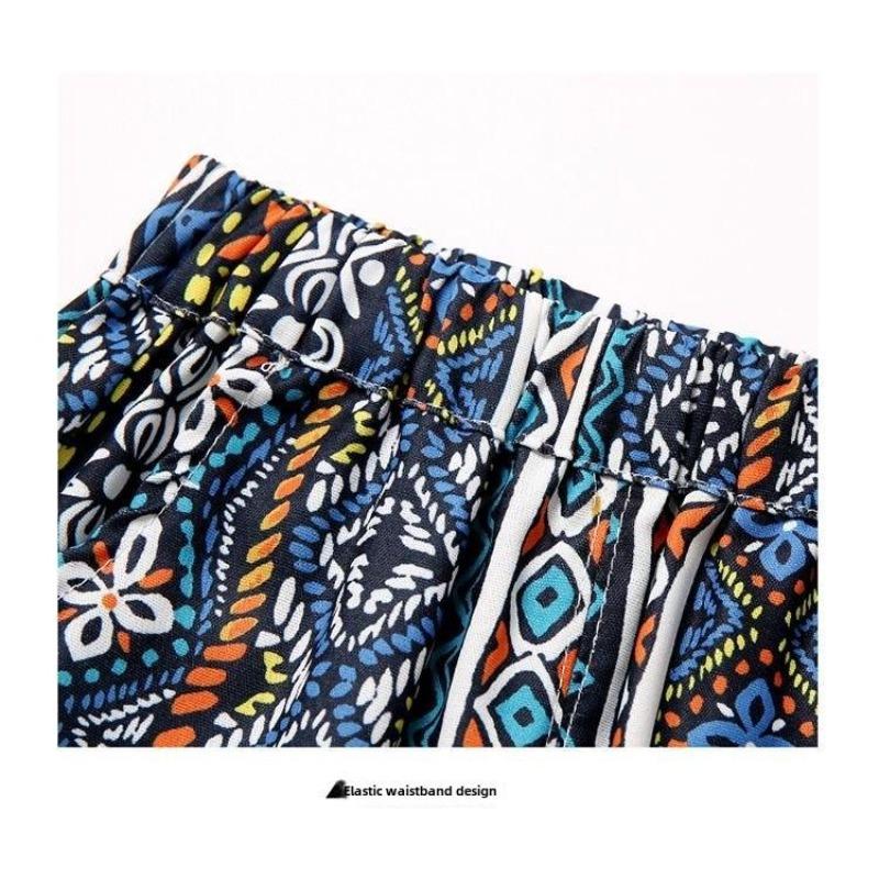 Girls' Ethnic-Style Summer Suit - Trendy, Lightweight, and Cool for Baby Fashionistas