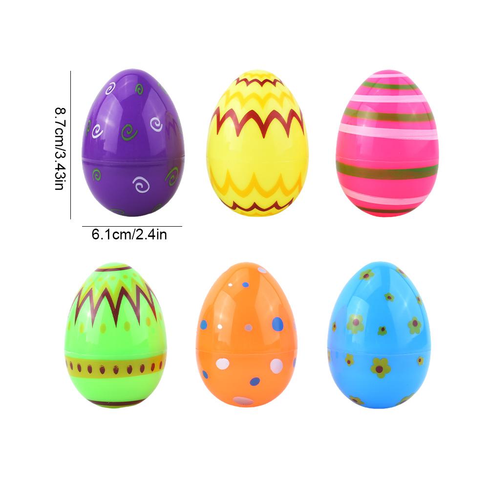 12/24 Pack Easter Basket Stuffers with Fidget Toys Surprise Easter Eggs for Kids Easter Egg Hunt Game and Party Favors