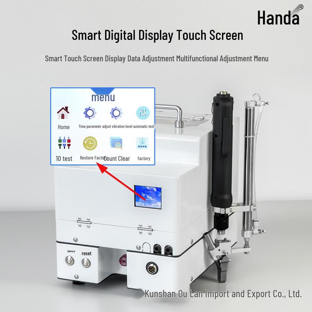 Handa HD-303N Automatic Screw Feeder with Adjustable Track & Touch Screen