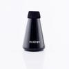 PAMPET Trumpet Straight Type Silent Mute for Performance and Practice Lightweight Design Suitable for Beginners To Professionals Mute, (Black)