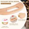 Wooden Cellulite Massager Body Guasha Tool Lymphatic Drainage Massager Muscle Scraper Back Massage Tool Relieve Muscle Fatigue
