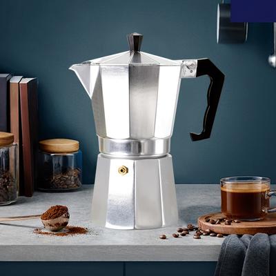 Alüminyum Mocha Pot, Kahve Potu, Sekizgen Pot, Espresso Kahve Potu, Açık Hava Kamp Aksesuarları