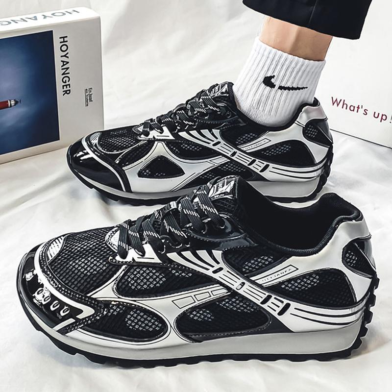 Jugend Erwachsene Mode Trend Mesh Herrenschuhe Retro Outdoor Freizeit Sportschuhe Laufschuhe